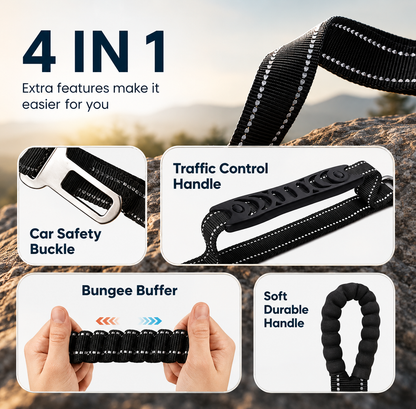 🐾 PawBuddy 4-in-1 Leash🐾